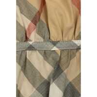 Rochii scurte pentru Fete - Rochii scurte Burberry Kids Check mini dress Beige Fete (BM 17395575) - B-mall.ro