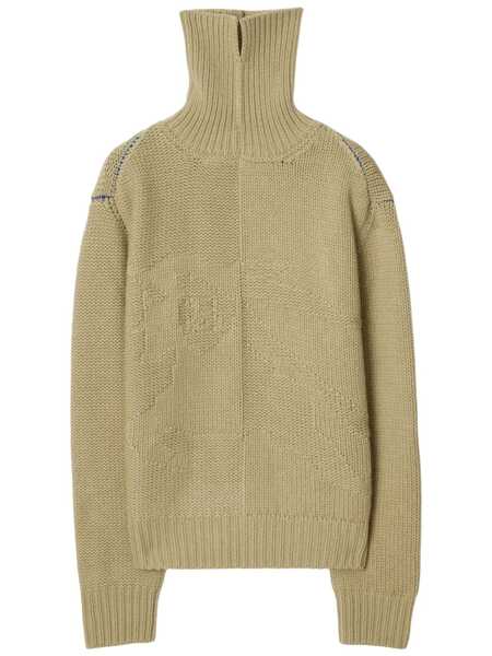 Pulovere Burberry Cashmere sweater with EKD Green Femei (BM 17395608) 1