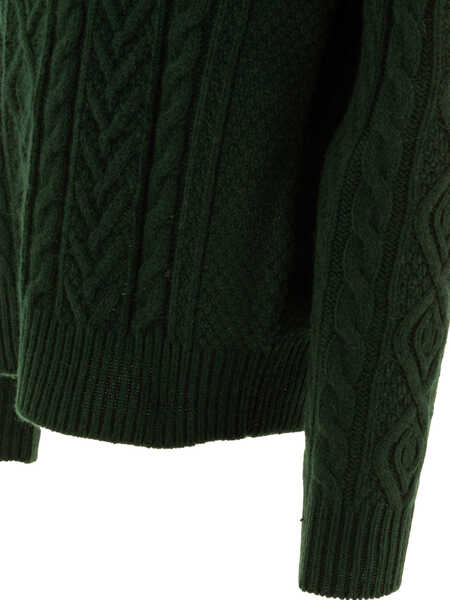 Pulovere Ralph Lauren Cable-knit sweater Green Barbati (BM 17395770) 4