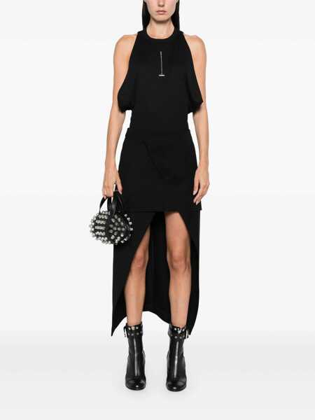 Bluze Alexander McQueen Ribbed top Black Femei (BM 17395824) 2