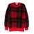 Alexander McQueen "Tartan Distressed" sweater Red
