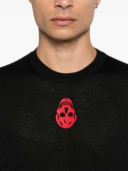 Hanorace Alexander McQueen Inverted Skull sweatshirt Black Barbati (BM 17395860) 5
