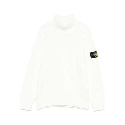 Stone Island Junior Pulovere "Compass" turtleneck sweater