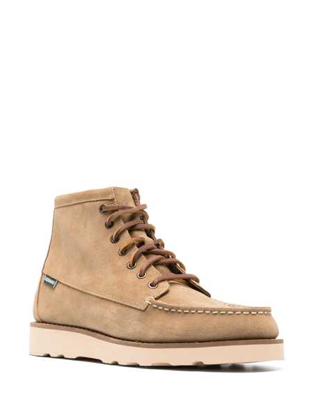 Ghete Sebago Tala Mid Suede lace-ups Beige Barbati (BM 17395899) 2