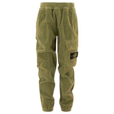 Stone Island Junior Pantaloni casual Corduroy trousers