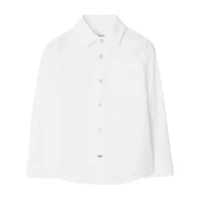 Burberry Kids Camasi casual EKD stretch cotton shirt