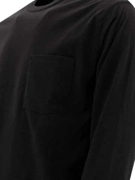 Tricouri Beams Plus Pocket T-shirt Black Barbati (BM 17396319) 3