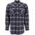 Beams Plus "Western" shirt Purple