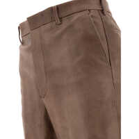 Pantaloni casual pentru Barbati - Pantaloni casual AURALEE Trousers Brown Barbati (BM 17396370) - B-mall.ro