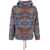 Beams Plus "MIL Smock Jacquard Shaggy" hoodie Blue