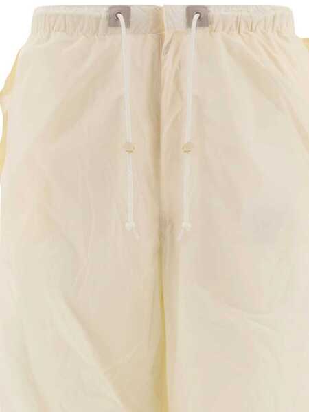 Pantaloni casual Beams Plus MIL Over trousers White Barbati (BM 17396487) 3