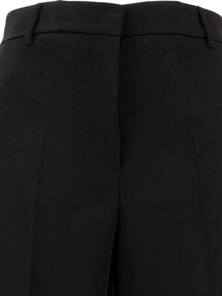 Pantaloni casual F.IT Trousers Black Femei (BM 17396574) 3