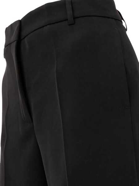 Pantaloni casual F.IT Trousers Black Femei (BM 17396574) 4
