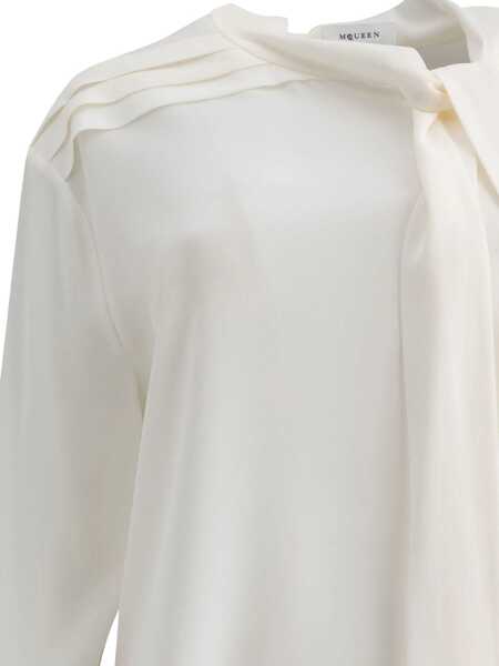Camasi office Alexander McQueen Shirts White Femei (BM 17396649) 3