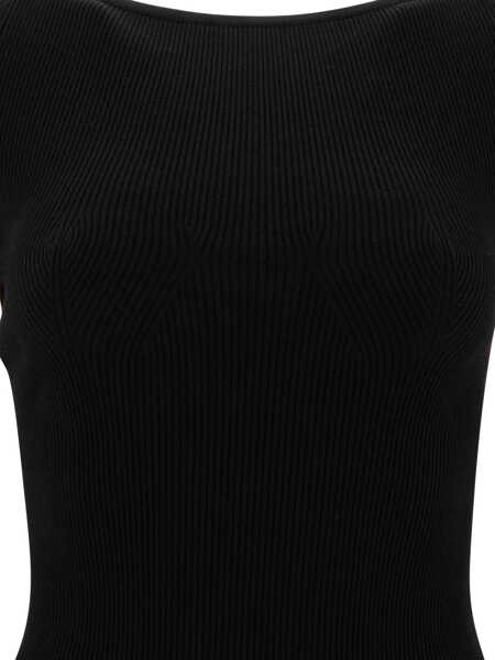 Tricouri Max Mara Crew-neck t-shirt Black Femei (BM 17396739) 3
