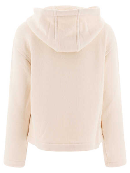 Bluze de trening Max Mara Hoodie with embroidered logo White Femei (BM 17396763) 2