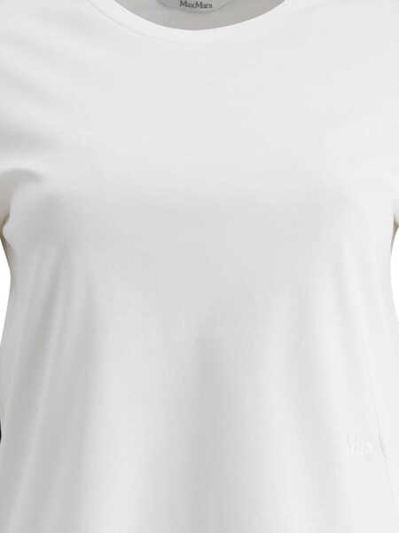 Tricouri Max Mara Nerina T-shirt White Femei (BM 17396802) 3