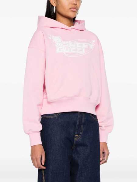 Hanorace Gucci Sweatshirts Pink Femei (BM 17396853) 3