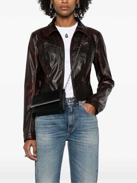 Genti plic Alexander McQueen Clutches Black Femei (BM 17397006) 2