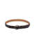 RRL BY RALPH LAUREN Hammered leather belt Brown