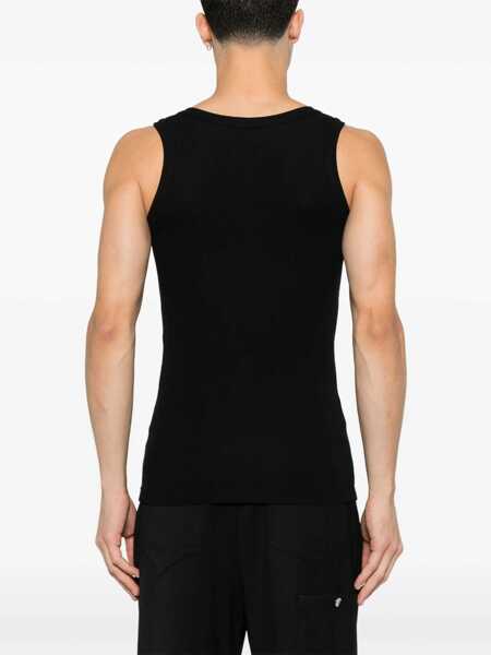 Tricouri Alexander McQueen T-shirts Black Barbati (BM 17397108) 3