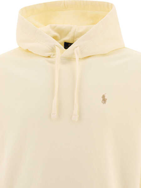 Bluze de trening Ralph Lauren Cotton loopback hoodie Beige Barbati (BM 17397174) 3