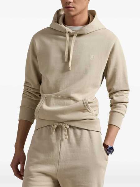 Bluze de trening Ralph Lauren Cotton loopback hoodie Grey Barbati (BM 17397183) 3