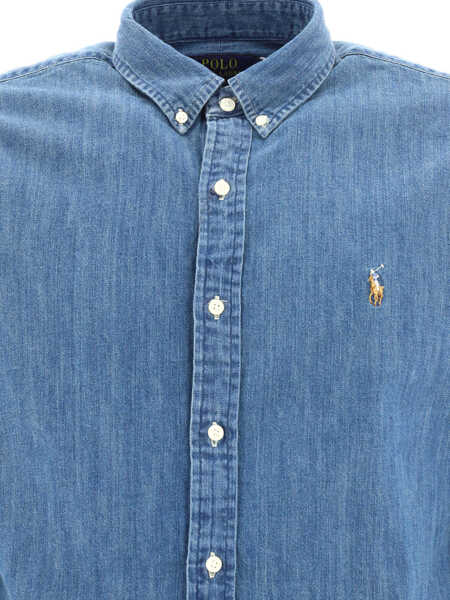 Camasi casual Ralph Lauren Shirts Blue Barbati (BM 17397207) 3