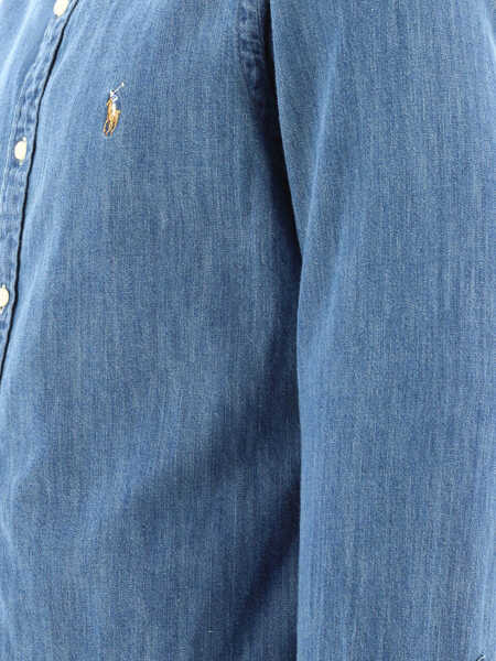 Camasi casual Ralph Lauren Shirts Blue Barbati (BM 17397207) 4