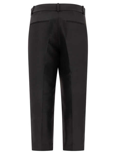 Pantaloni casual Khaite Virgin wool pants Black Femei (BM 17397267) 2
