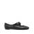 Alexander McQueen Twisted detail ballet flats Black