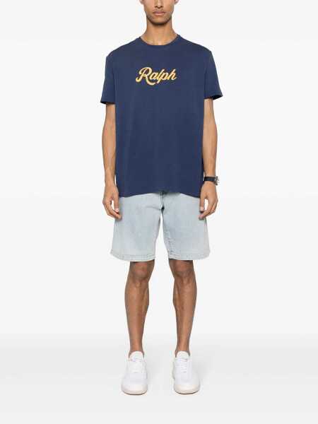 Tricouri Ralph Lauren T-shirt with Ralph logo Blue Barbati (BM 17397435) 2