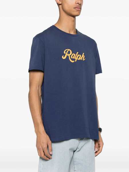 Tricouri Ralph Lauren T-shirt with Ralph logo Blue Barbati (BM 17397435) 3