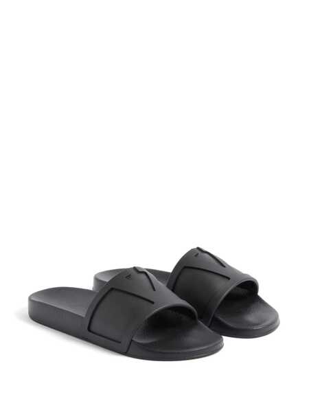 Sandale Valentino Garavani Slides with Vlogo Black Barbati (BM 17397525) 2
