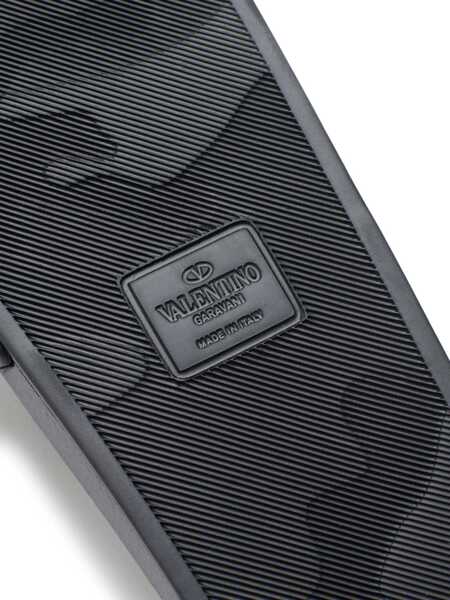 Sandale Valentino Garavani Slides with Vlogo Black Barbati (BM 17397525) 3