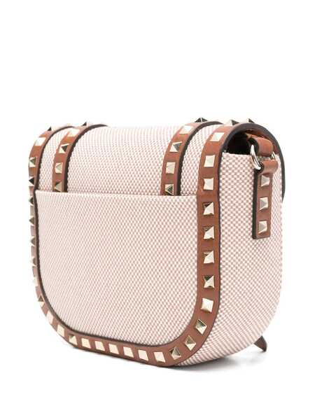 Genti tip postas Valentino Garavani Rockstud crossbody bag Beige Femei (BM 17397543) 3