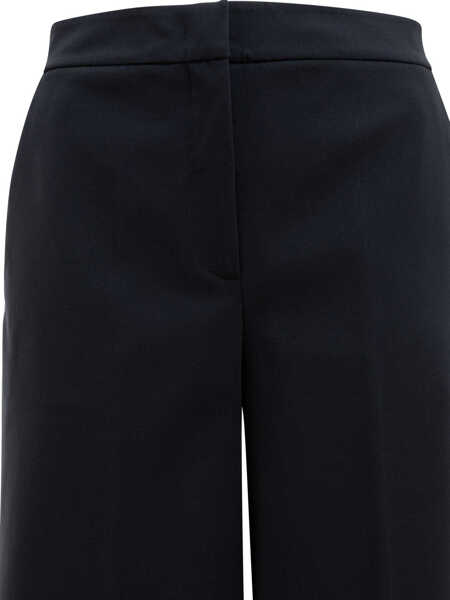 Pantaloni casual Max Mara Straight-leg trousers Black Femei (BM 17397567) 3
