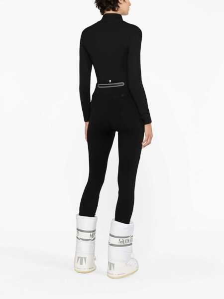 Pantaloni casual Moncler Grenoble Technical jersey leggings Black Femei (BM 17397576) 3