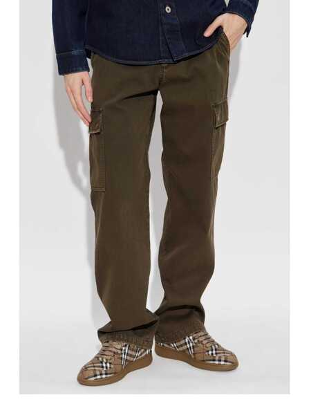 Pantaloni casual Burberry Gabardine cargo trousers Brown Barbati (BM 17397600) 3