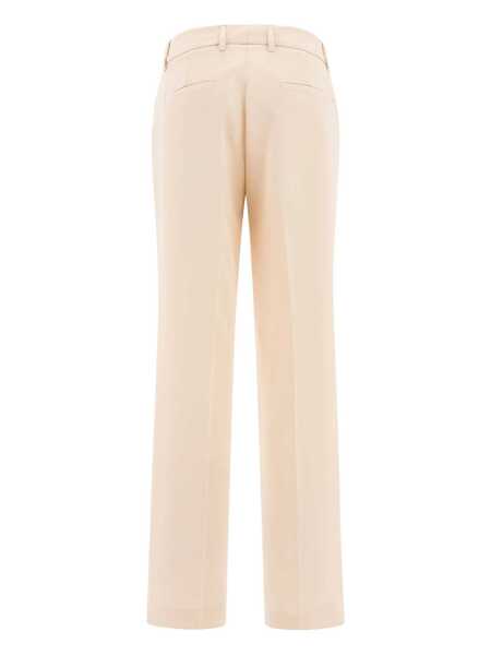 Pantaloni casual F.IT Trousers White Femei (BM 17397711) 2