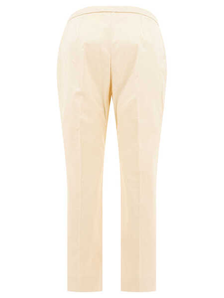 Pantaloni casual TOTME Trousers White Femei (BM 17397762) 2