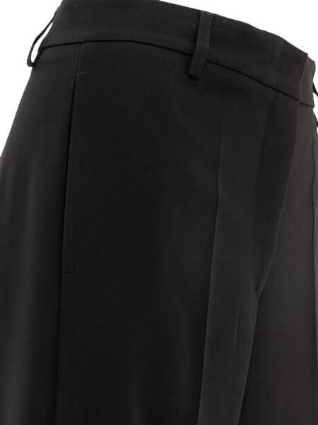 Pantaloni casual F.IT Trousers Black Femei (BM 17397777) 3