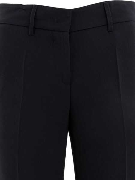 Pantaloni casual F.IT Trousers Blue Femei (BM 17397795) 3