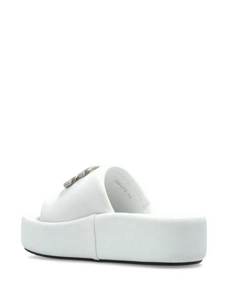 Sandale Balenciaga Rise 55 mm slides White Femei (BM 17397825) 3
