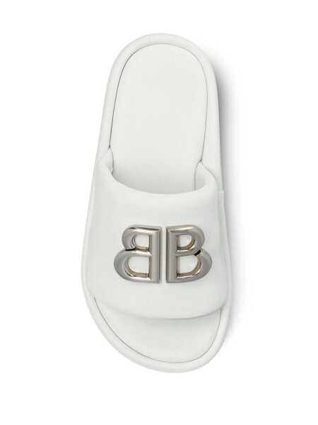 Sandale Balenciaga Rise 55 mm slides White Femei (BM 17397825) 4
