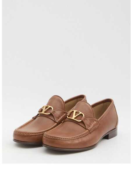 Mocasini Valentino Garavani VLogo Signature 20mm loafers Brown Barbati (BM 17397909) 2