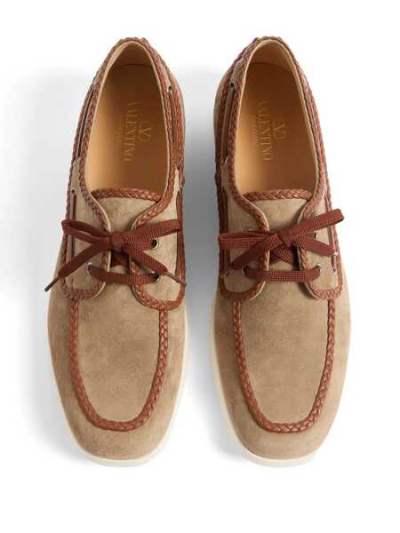 Mocasini Valentino Garavani Palm Avenue boat shoes Brown Barbati (BM 17397945) 4