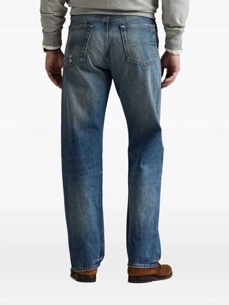 Blugi drepti Ralph Lauren Straight-leg jeans Blue Barbati (BM 17397948) 4