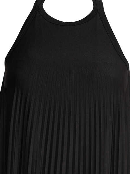 Rochii elegante Max Mara Long dress with open back Black Femei (BM 17398092) 3