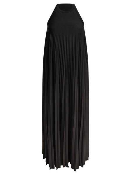 Rochii elegante Max Mara Long dress with open back Black Femei (BM 17398092) 1